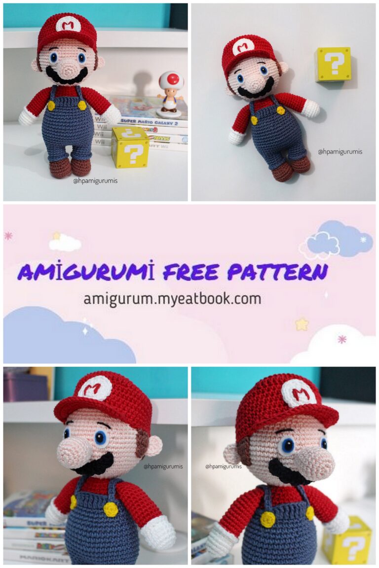 Amigurumi Mario Free Crochet Pattern - Amigurumi Free Patterns