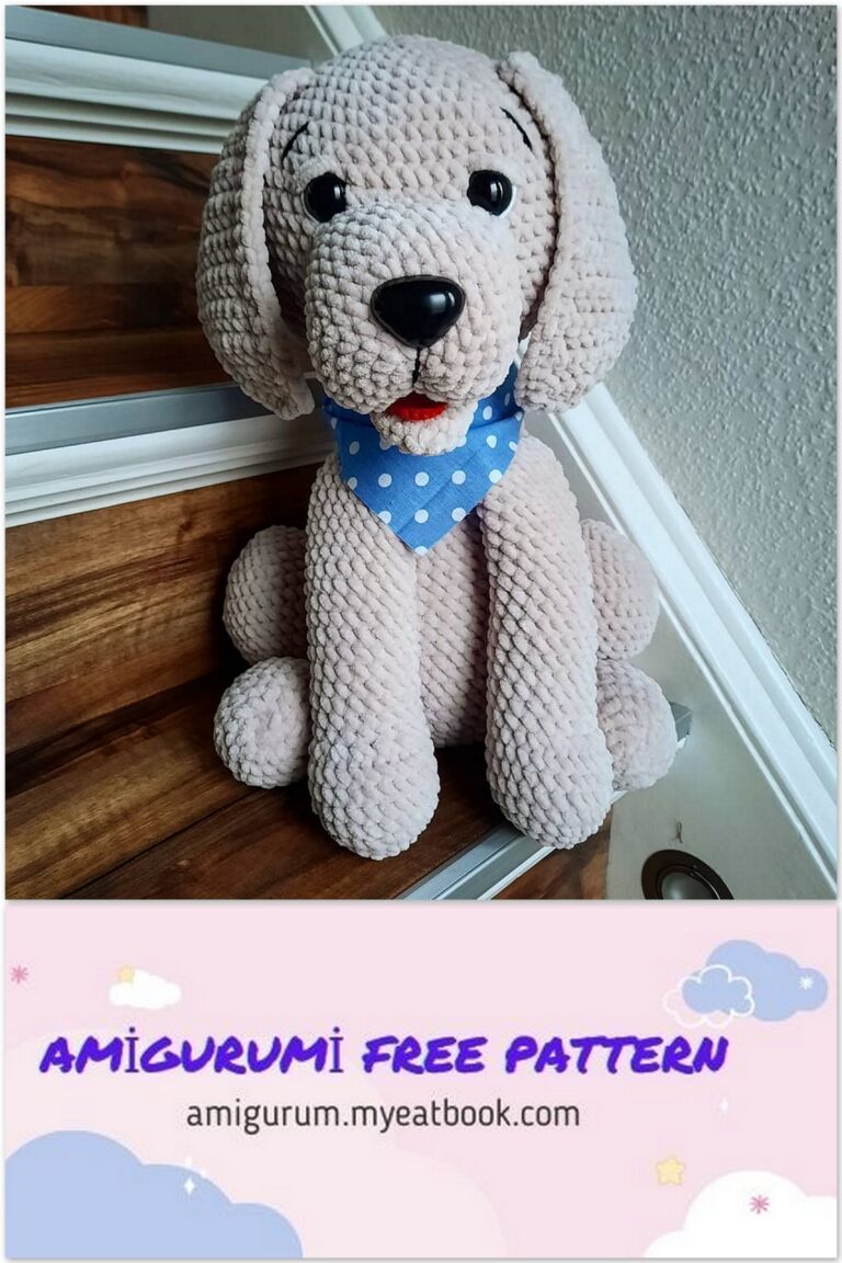 Amigurumi Blue Puppy Free Pattern - Amigurumi Free Patterns